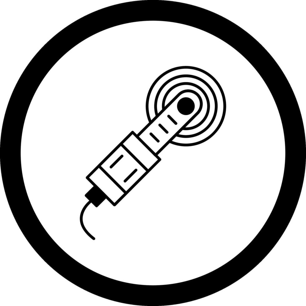 Polisher Circle Icon vector