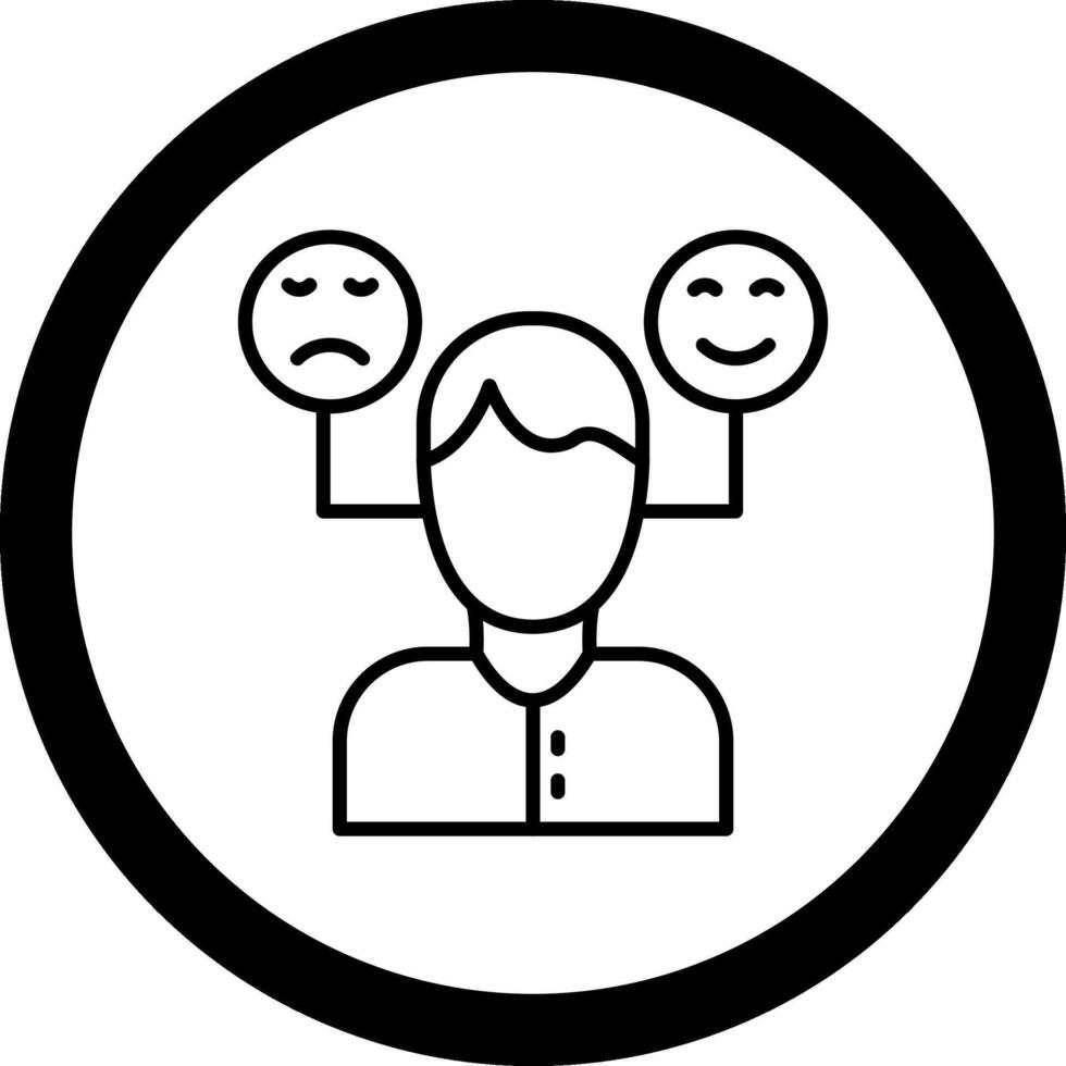 Emotions Circle Icon vector