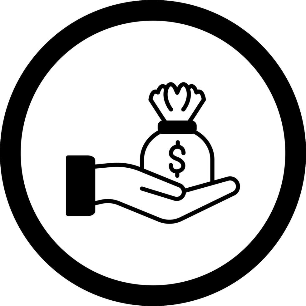 Investment Circle Icon vector