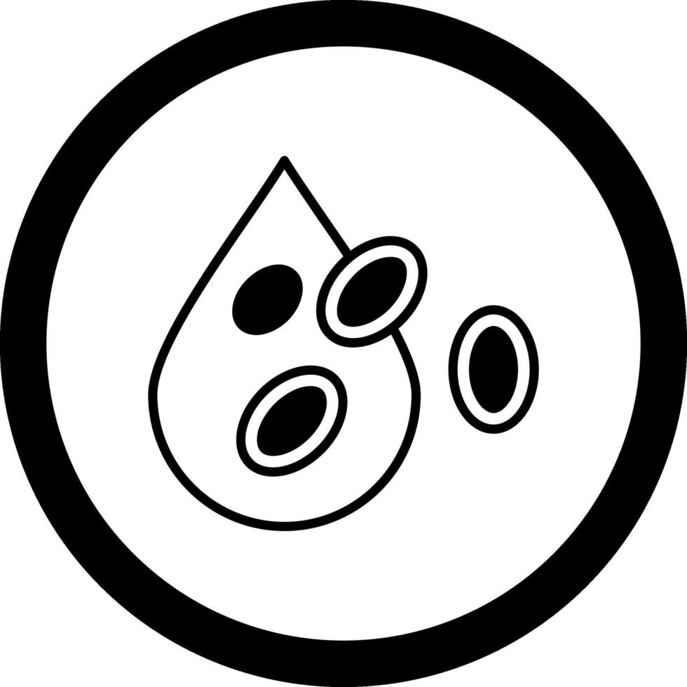 Platelet Circle Icon vector