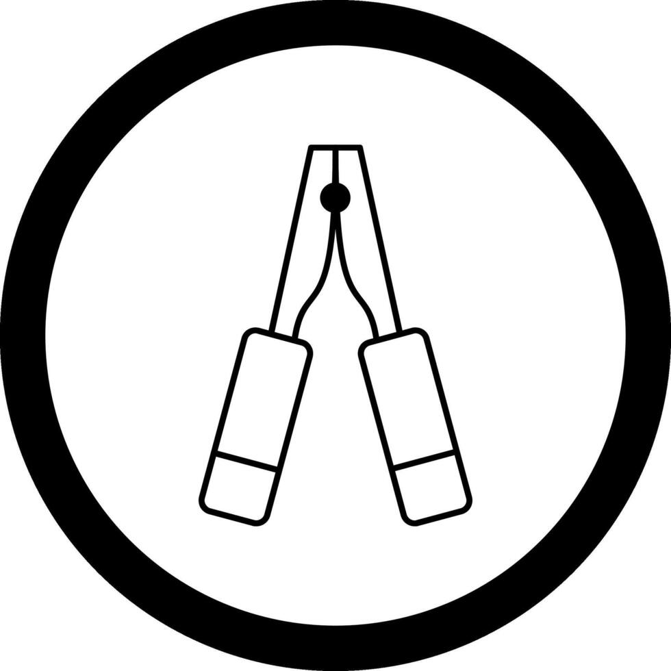 Clamp Circle Icon vector
