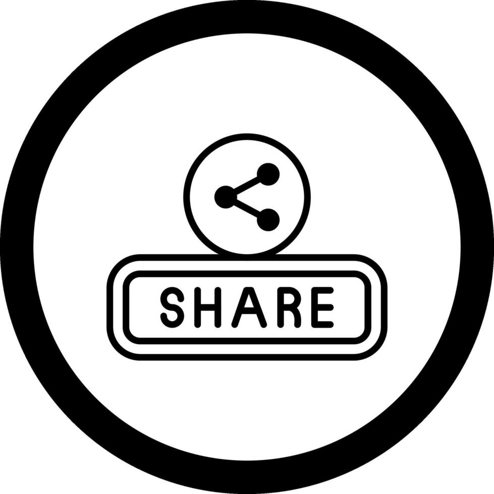 Share Circle Icon vector