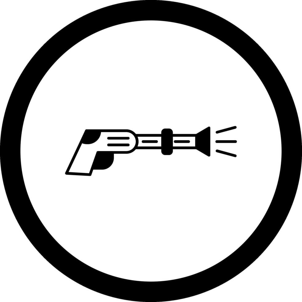 Power Wash Circle Icon vector