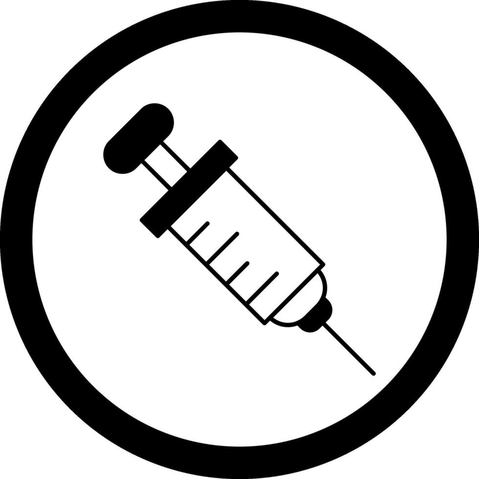 Injection Circle Icon vector