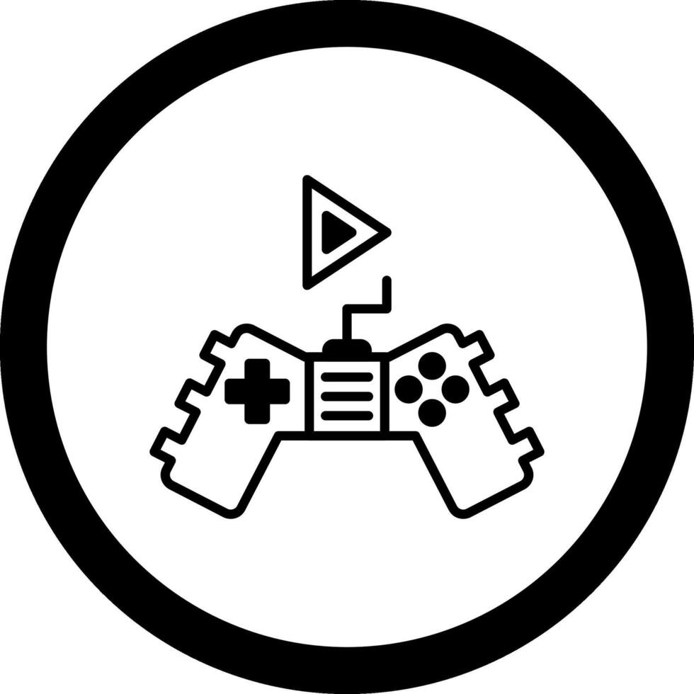 Gaming Circle Icon vector
