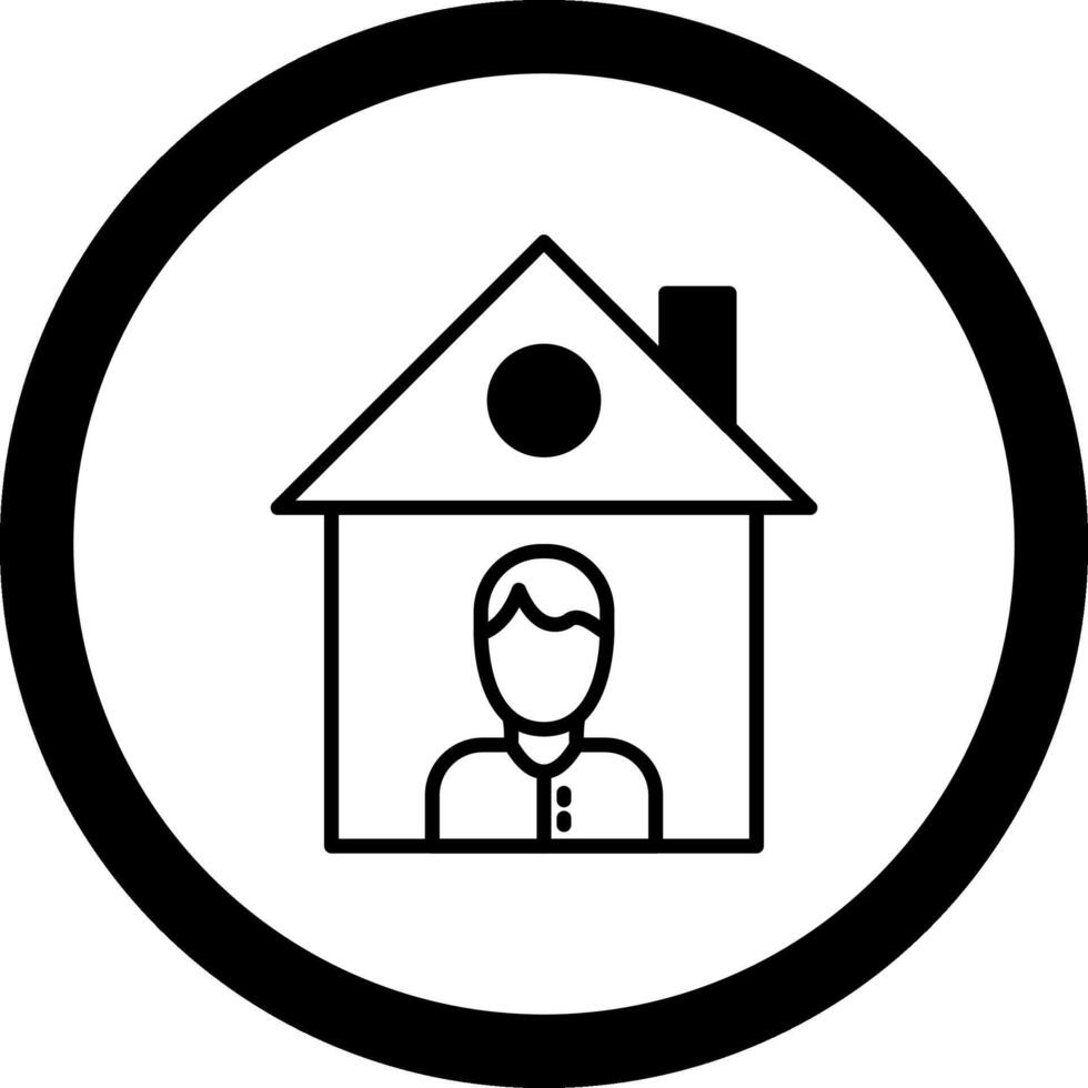 Isolation Circle Icon vector