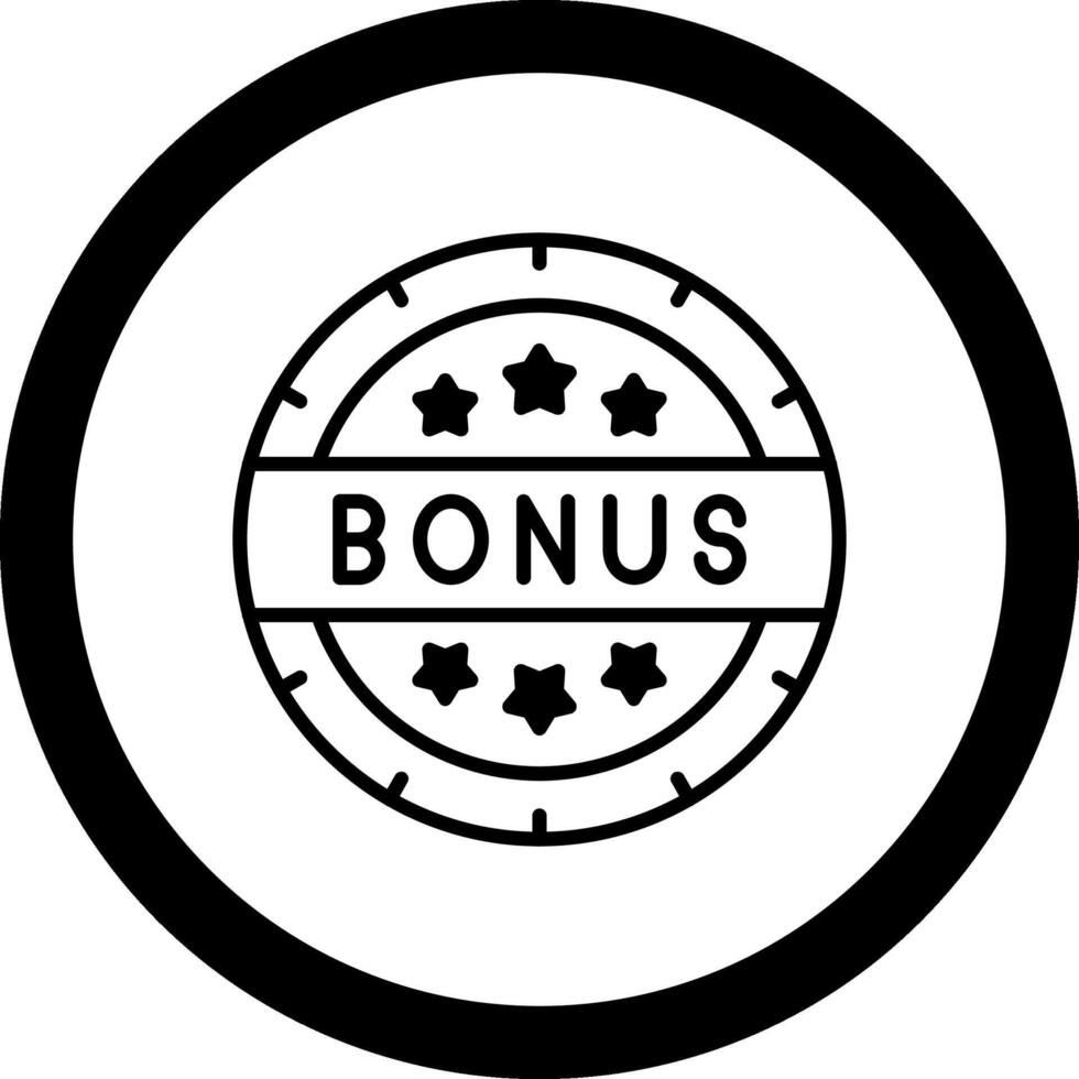 Bonus Circle Icon vector