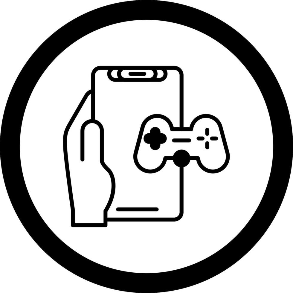 Gaming Circle Icon vector