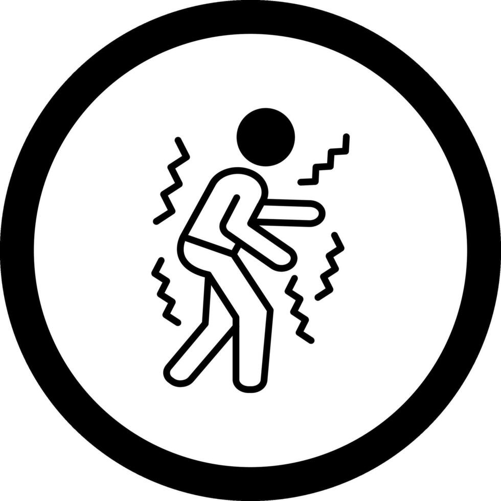 Parkinson Circle Icon vector