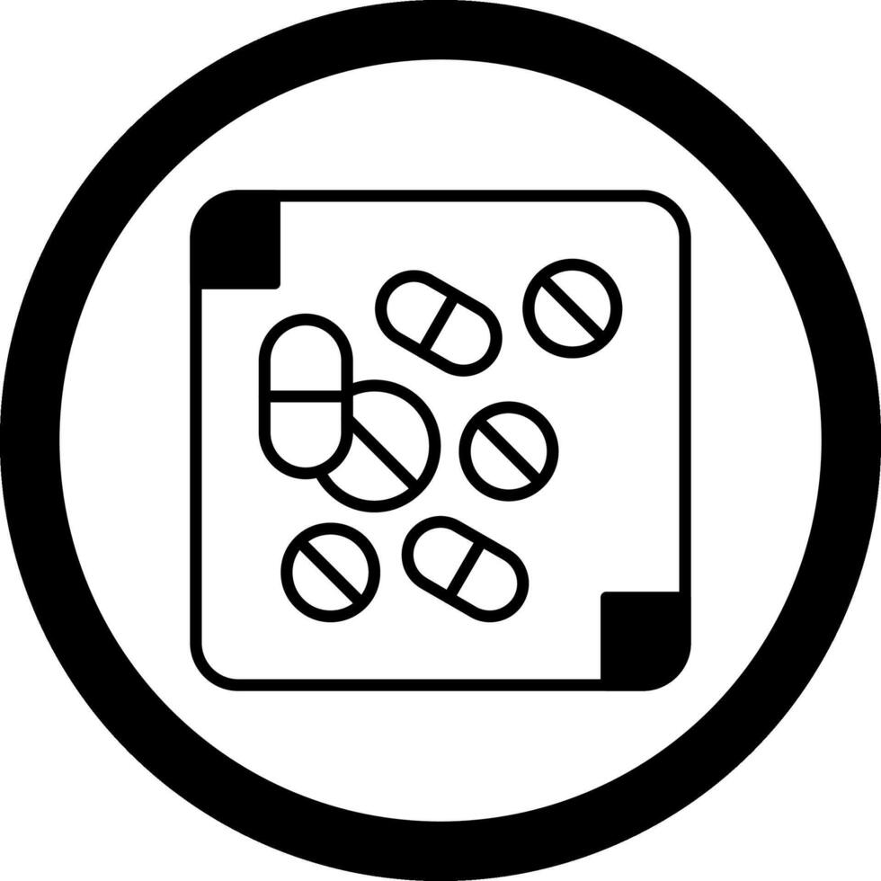 Medicine Circle Icon vector