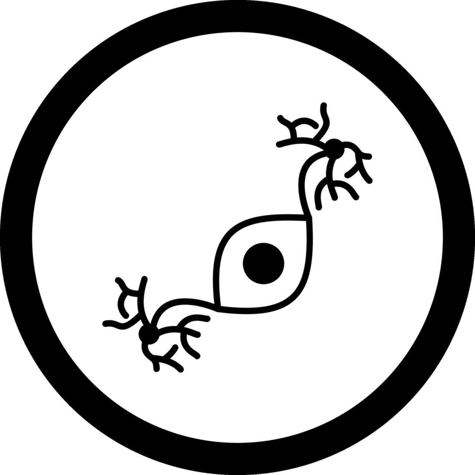 Pseudounipolar Circle Icon vector