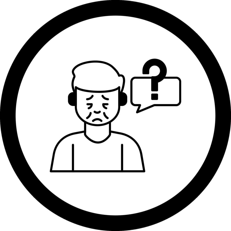 Parkinson Circle Icon vector