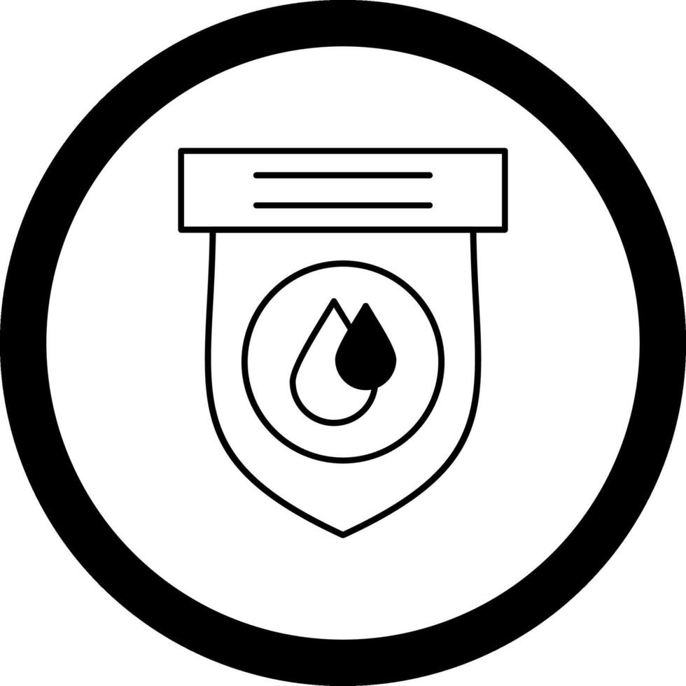 Water Circle Icon vector