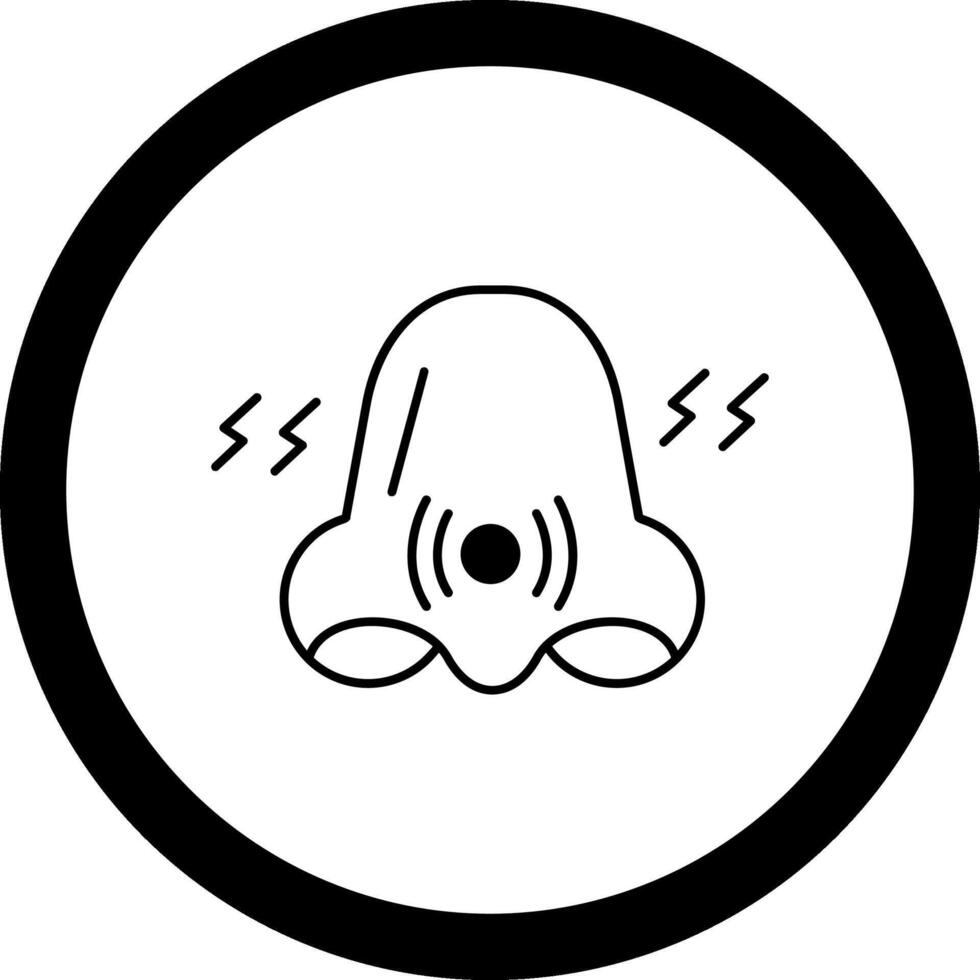 Congestion Circle Icon vector