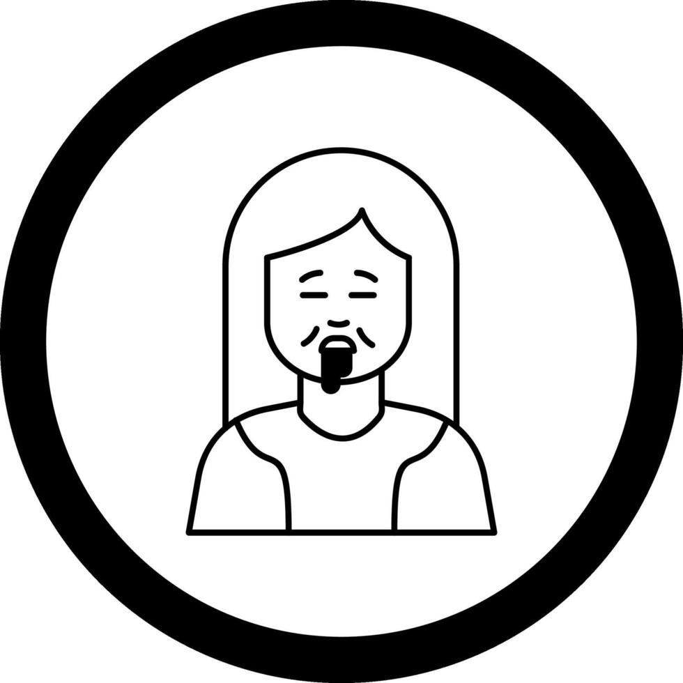 Drolling Circle Icon vector