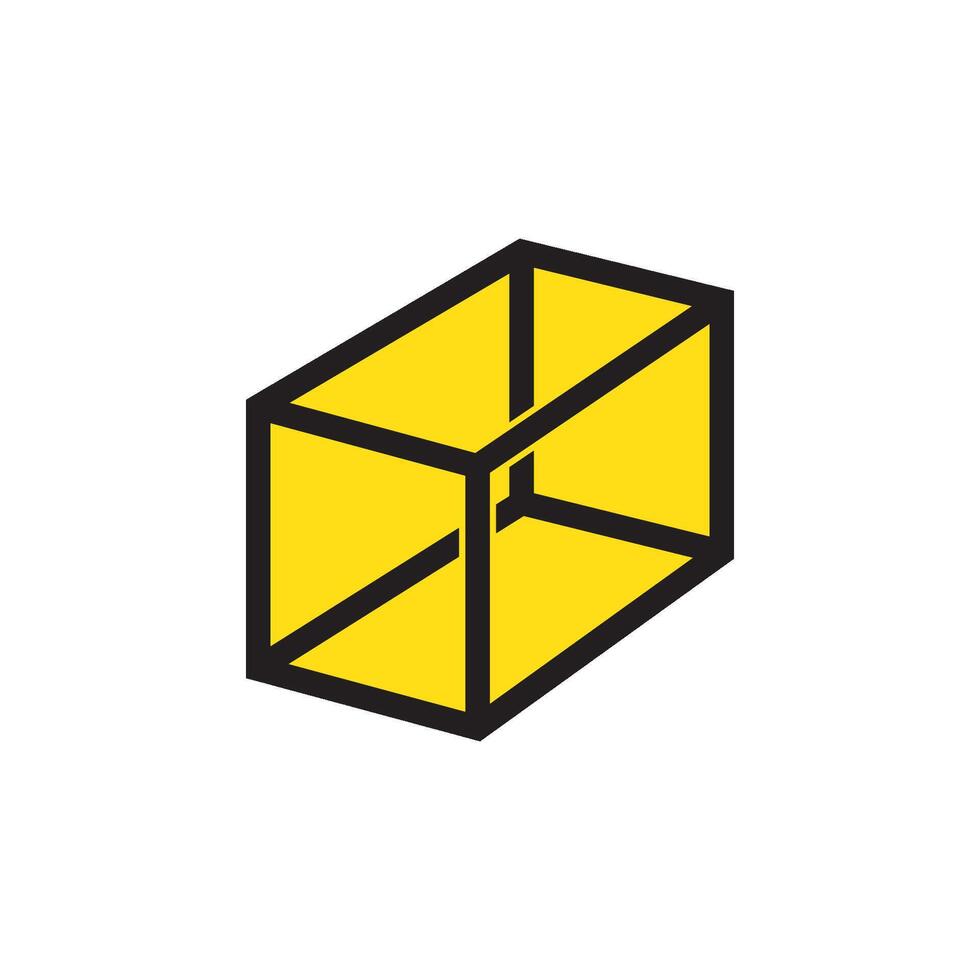 cube icon illustration vector