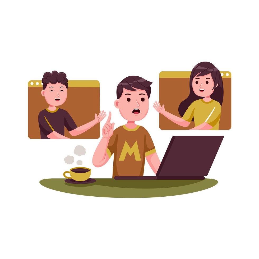 Business Team People Illustration vector