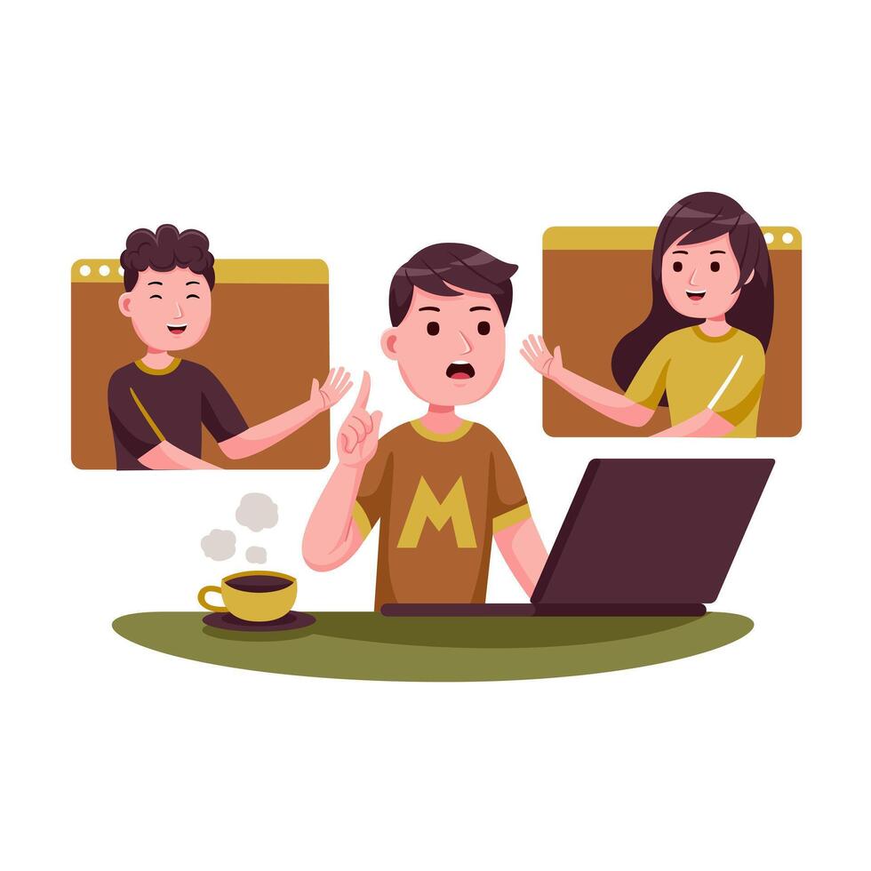 Business Team People Illustration vector