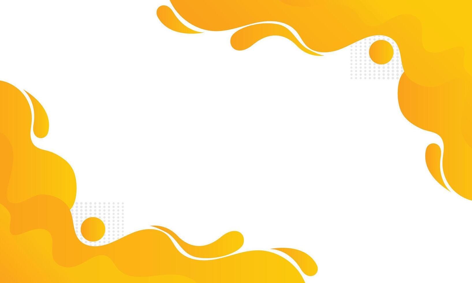 Abstract colorful background with wavy lines and dots. vector
