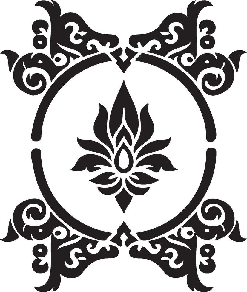 Ornament Visual arts, floral vine, border, Black, Elements vector
