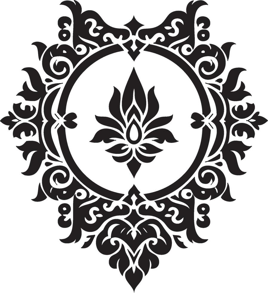 Ornament Visual arts, floral vine, border, Black, Elements vector