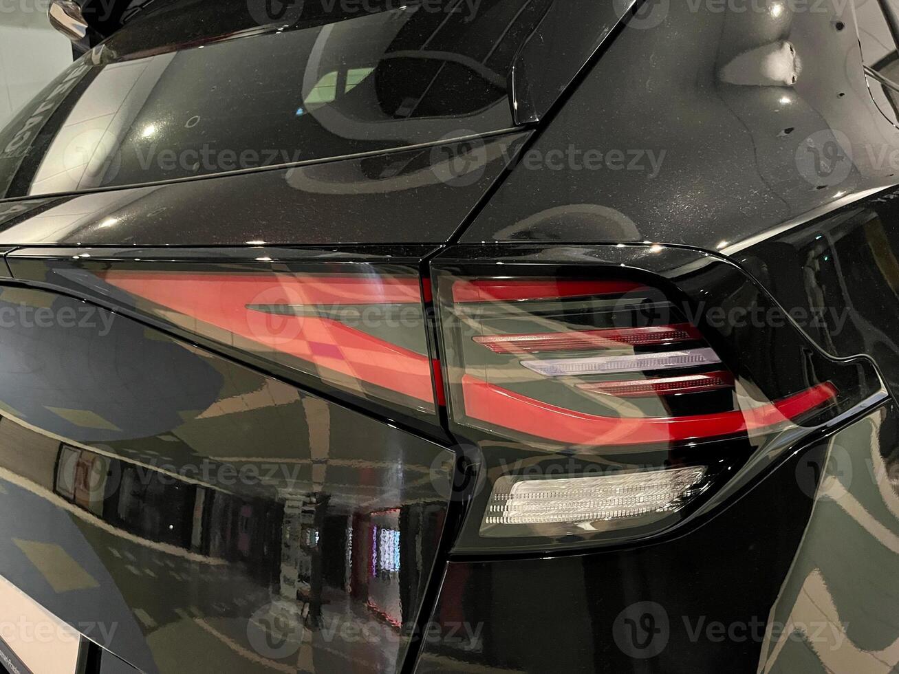 Rear LED headlights with 3D effect photo