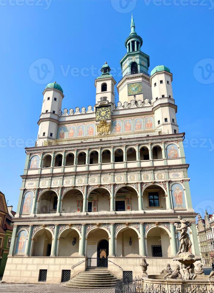 The Museum of the History of Poznan in Poland on the old Market Square photo