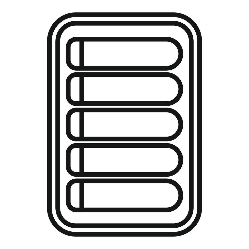 Radiator heater warming providing heat using energy line icon vector