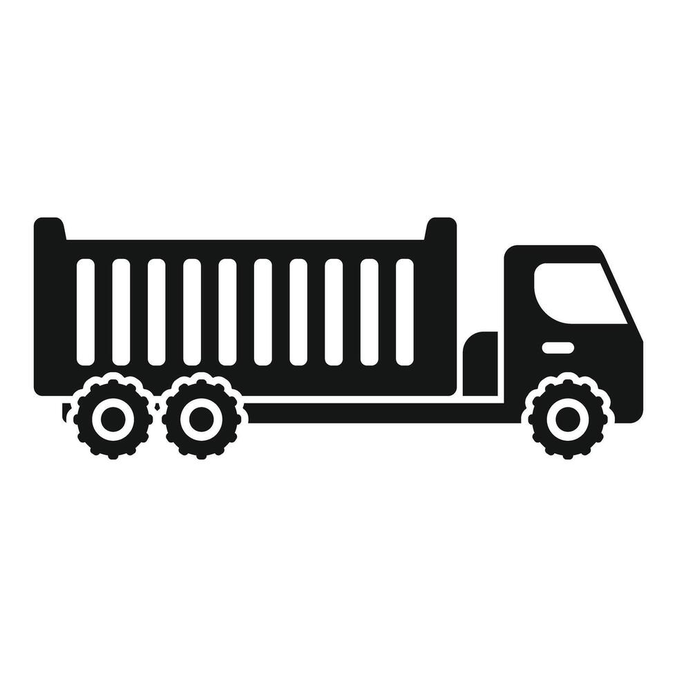 Big cargo dump truck delivering building materials 48289222 Vector 