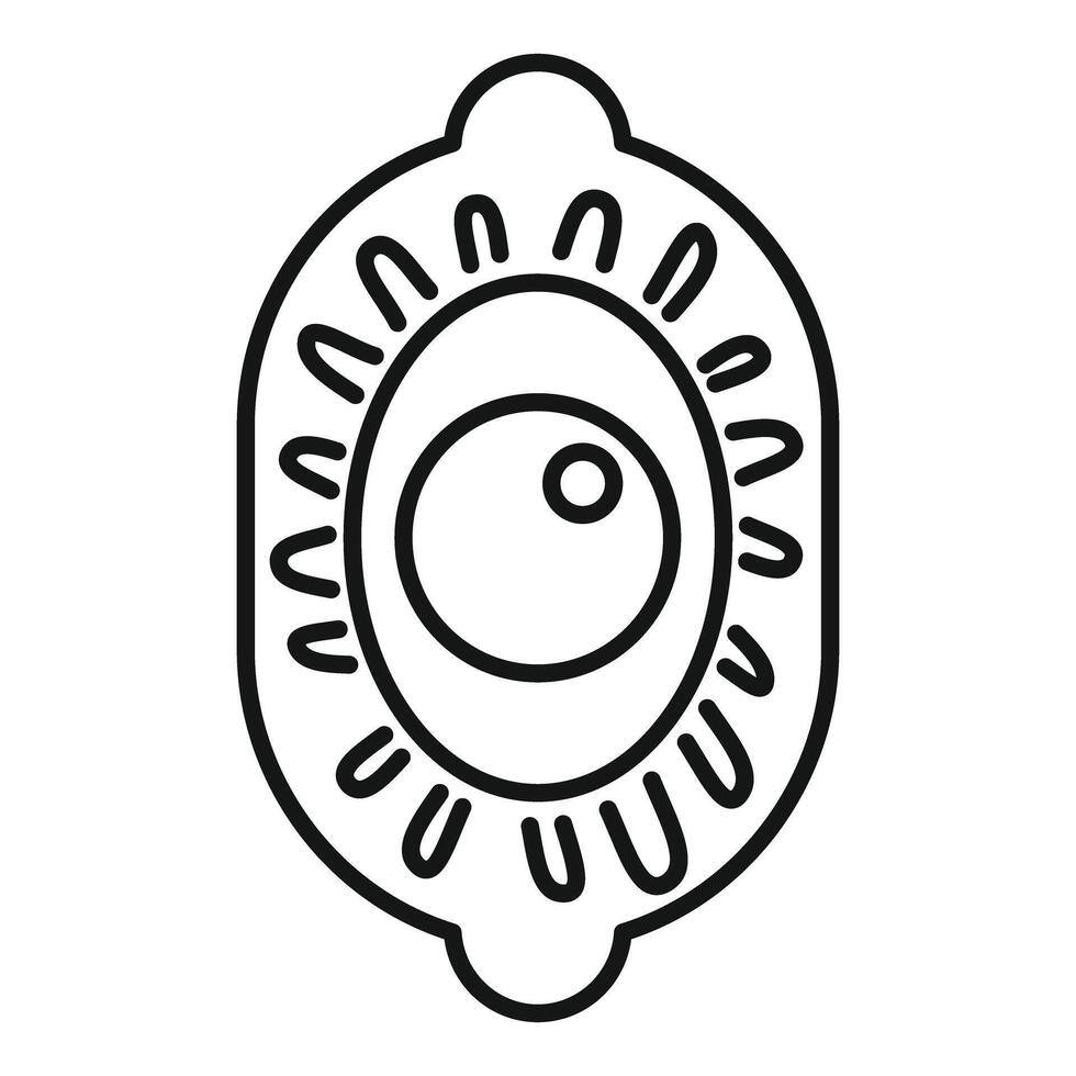 Big brother is watching you concept icon with eye symbol vector