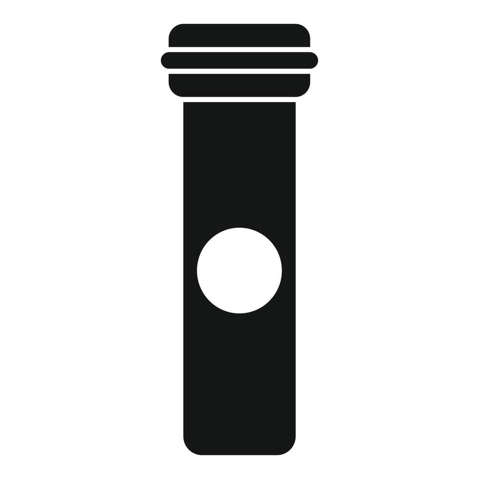 Effervescent vitamin bottle icon showing healthy lifestyle vector