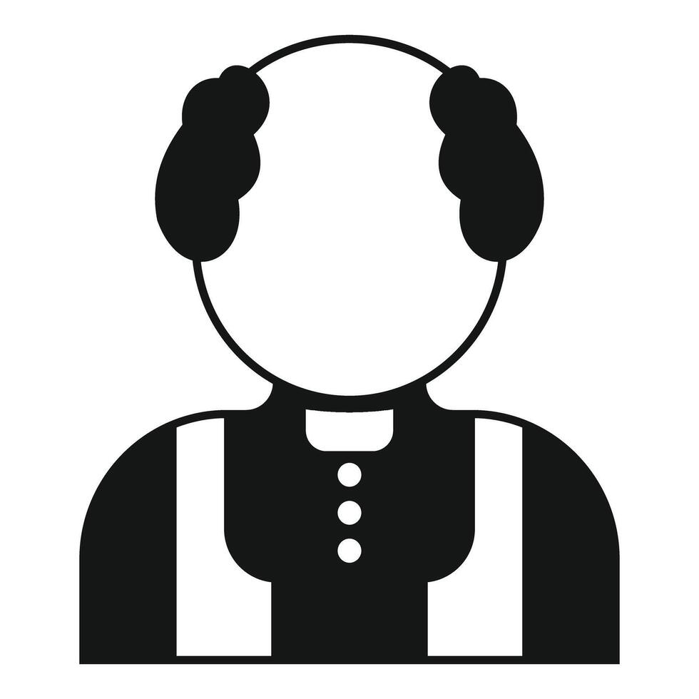 Senior priest wearing cassock with clerical collar standing vector