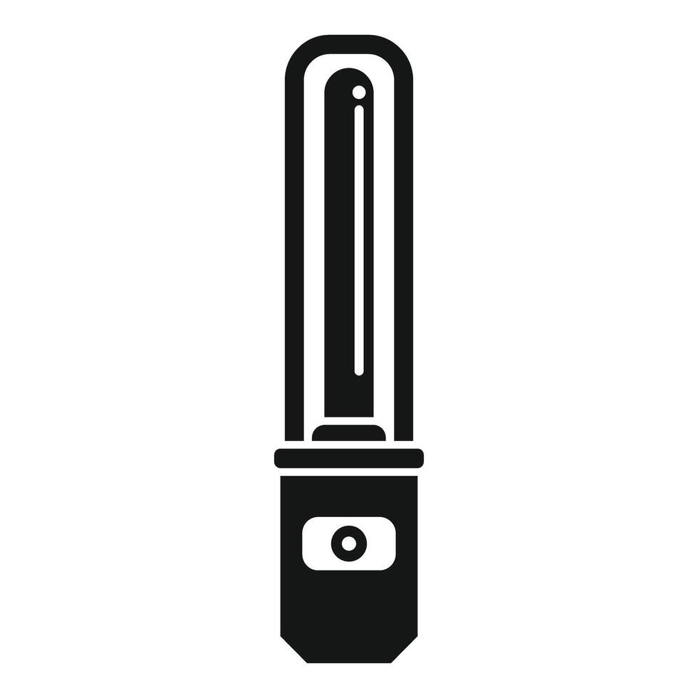 Uv sterilizer icon, eliminating germs and bacteria vector
