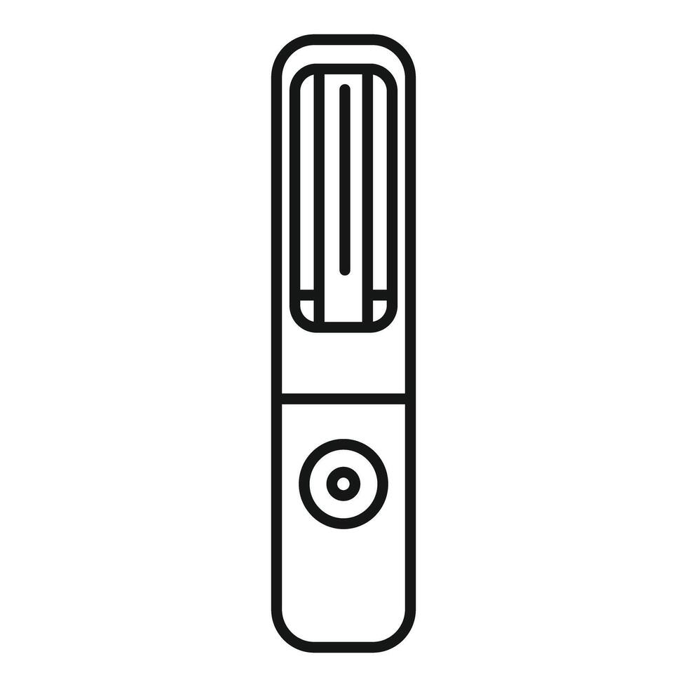 Uv sterilizer icon showing ultraviolet germicidal irradiation device vector