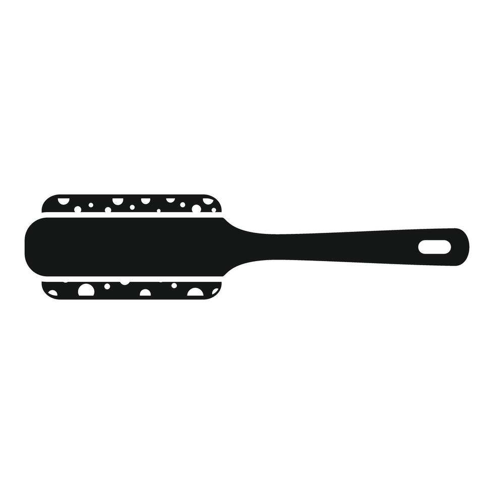 Cleaning brush icon showing hygiene and washing vector