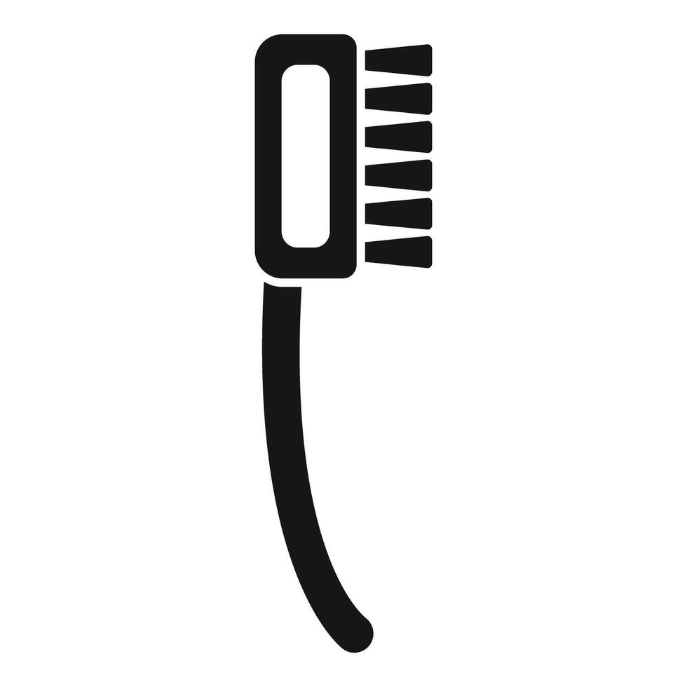 Cleaning brush icon showing housework and chores vector
