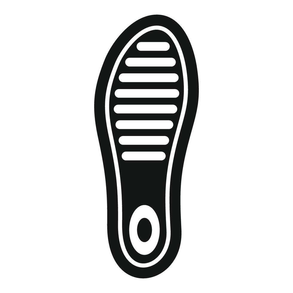 Orthopedic insole providing arch support for comfortable walking vector