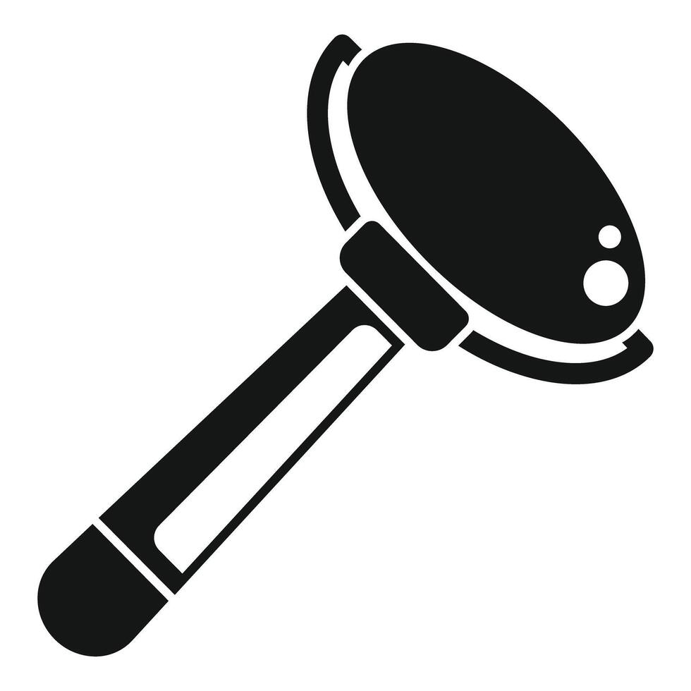 Judge gavel striking surface delivering justice in courtroom vector