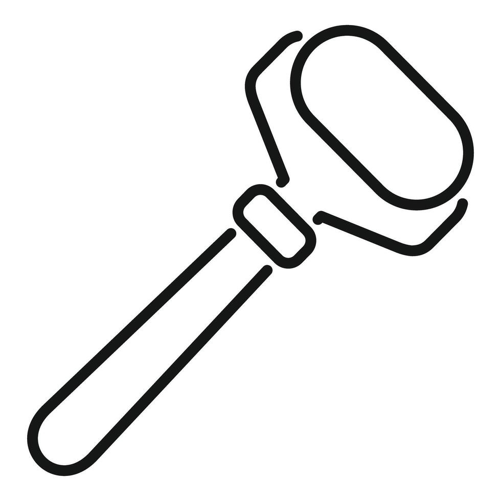 Manual shaving razor for removing body hair icon vector