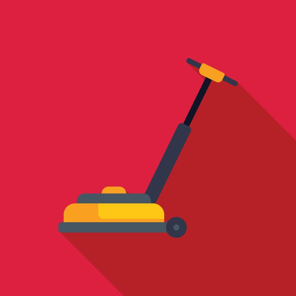 Floor polishing machine for cleaning company logo vector