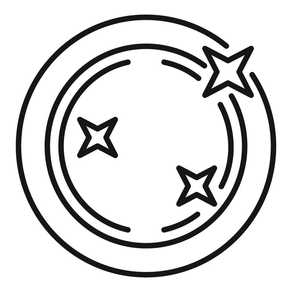 Clean plate icon showing shiny clean dishes after washing vector