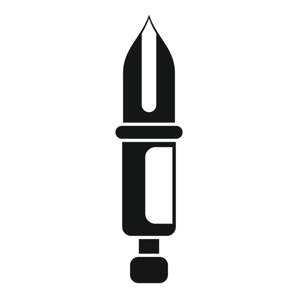 Marker pen tip for drawing and sketching vector