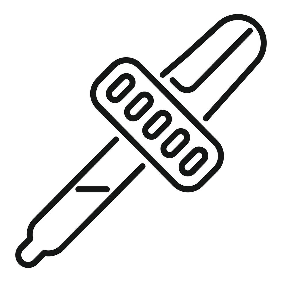 Pipette dropping essential oil for aromatherapy treatment vector