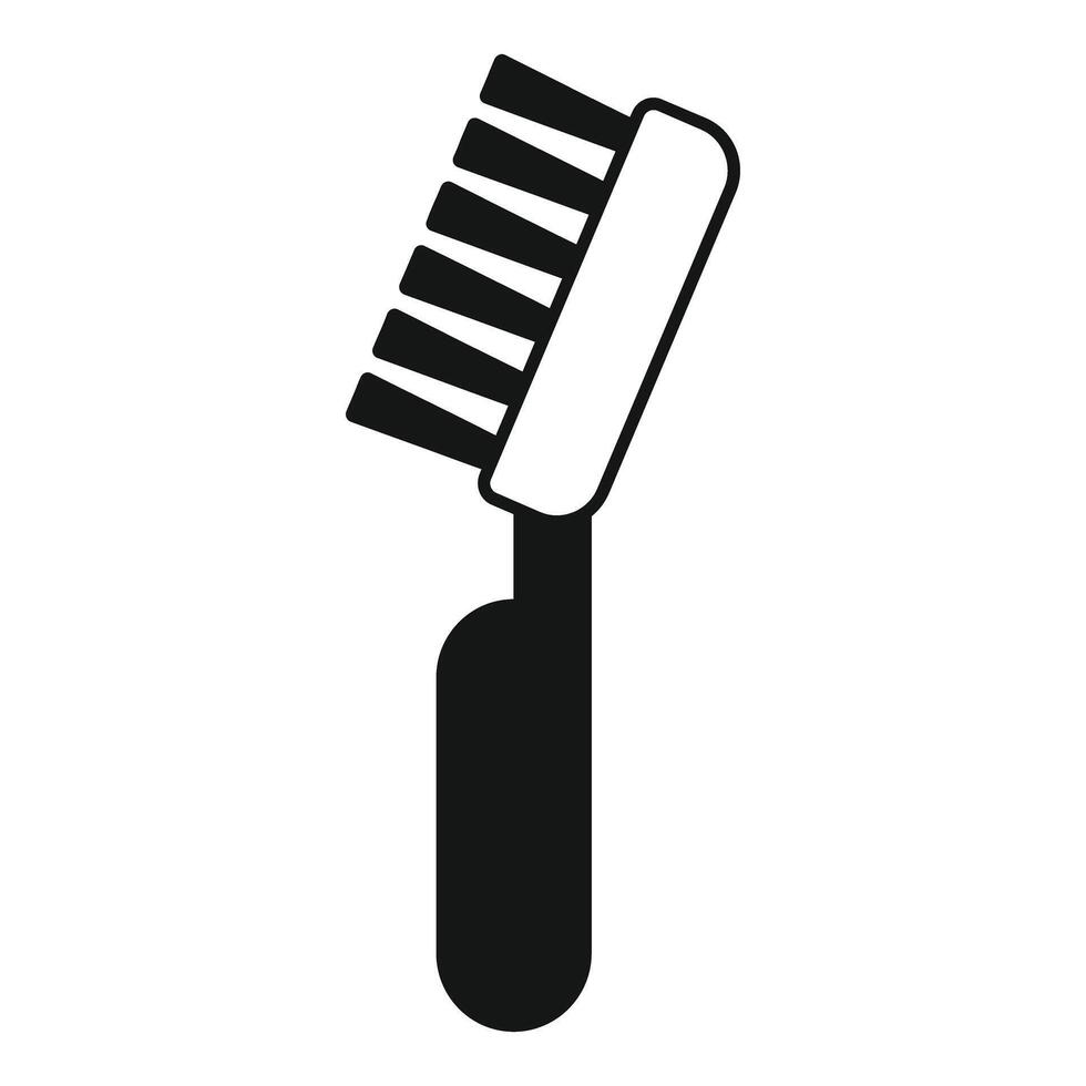 Cleaning brush icon showing sweeping and scrubbing vector