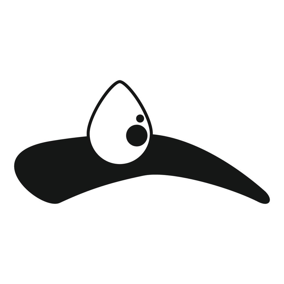Water drop falling down creating round puddle icon vector