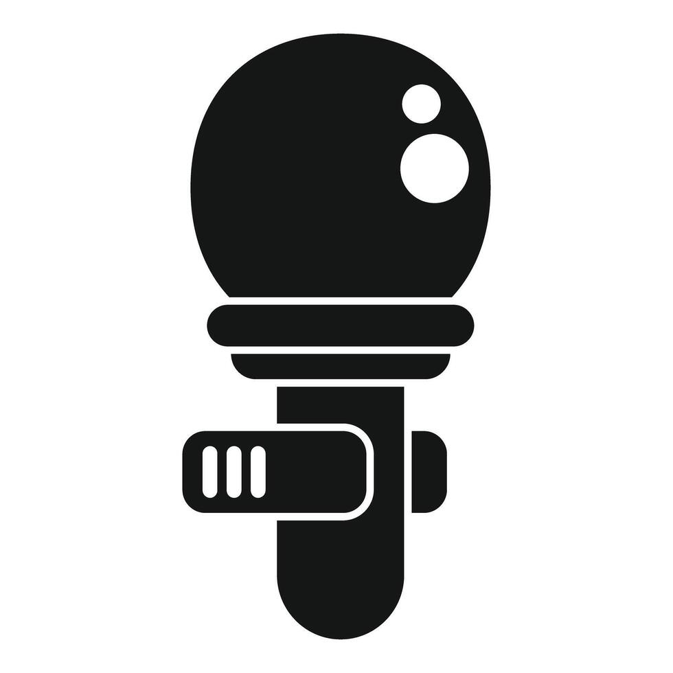Boat motor icon showing propeller engine and power vector