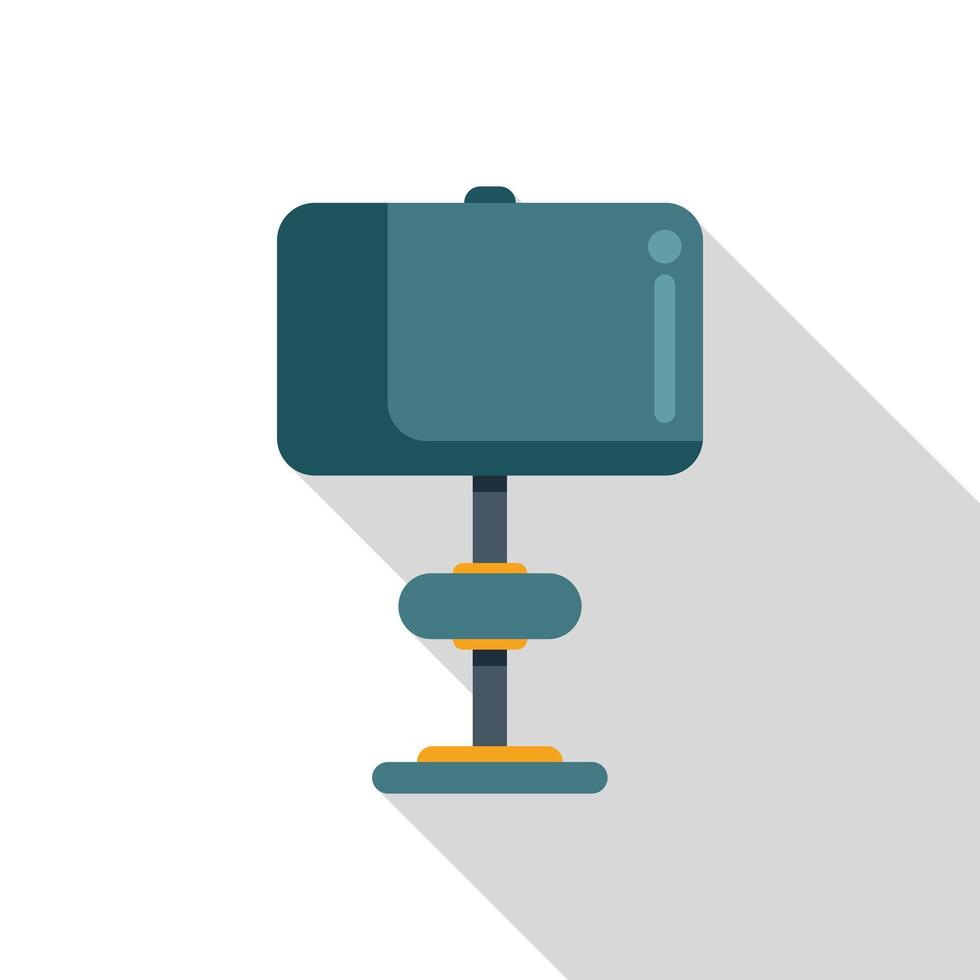 Interactive whiteboard displaying blank screen for presentation in modern office or school vector
