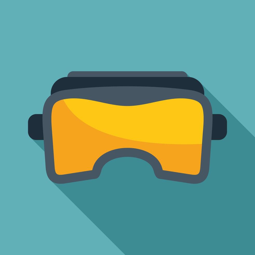 Virtual reality glasses showing immersive experience vector