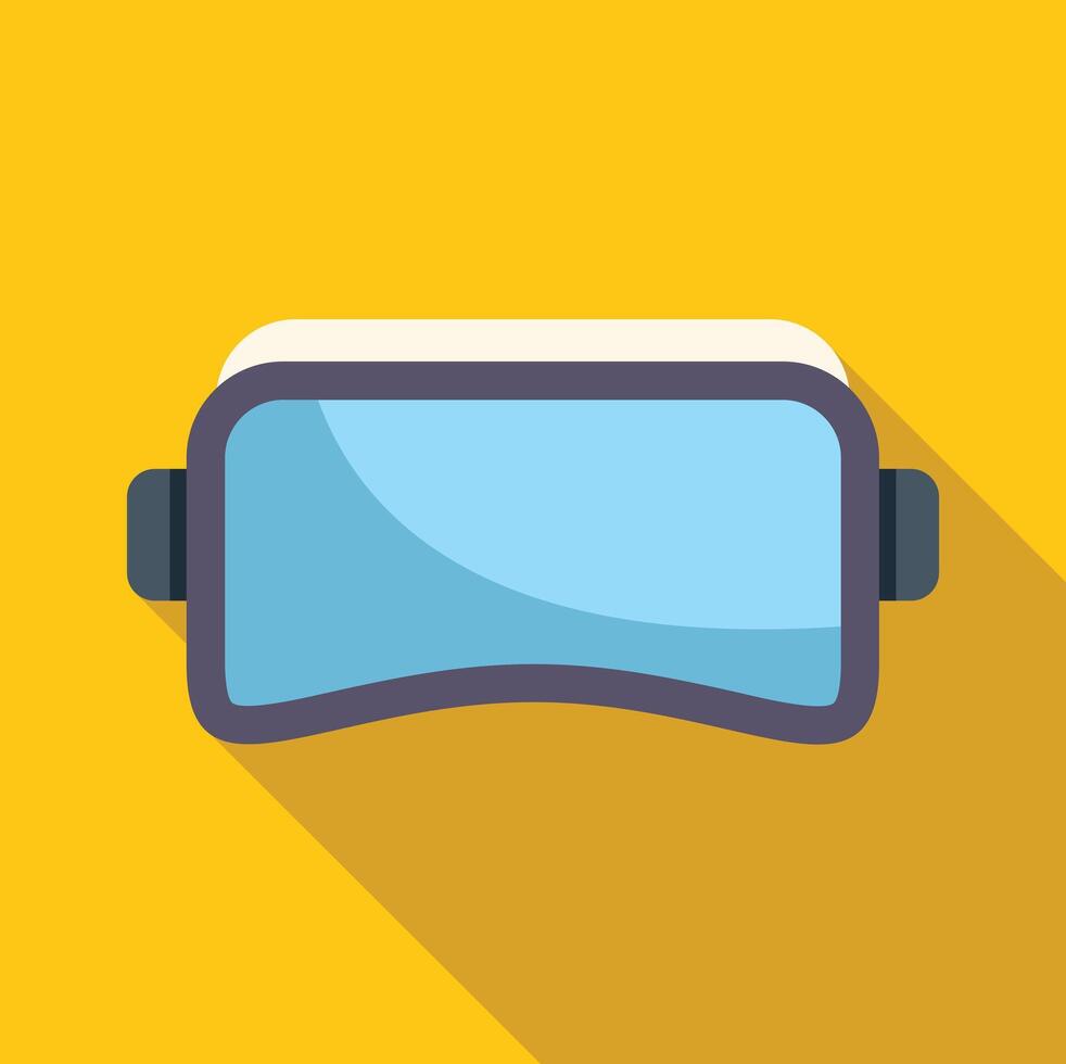 Vr goggles providing immersive experience with modern technology vector
