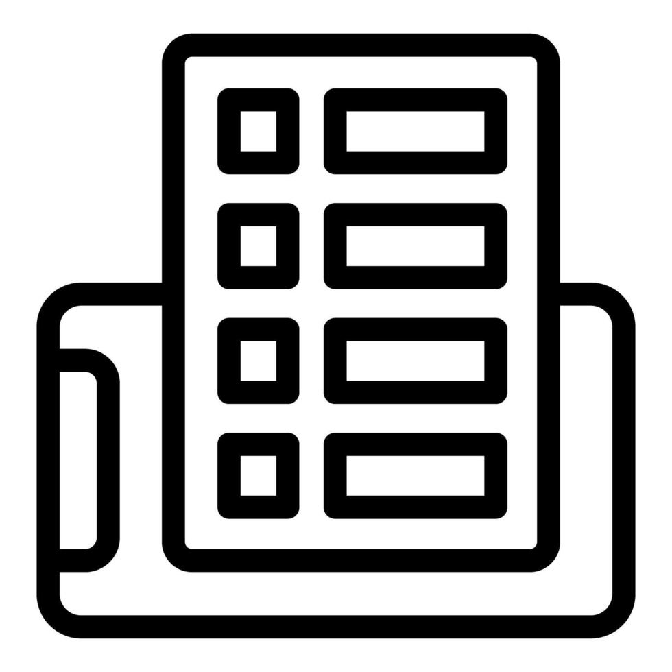 Mobile app showing building project management interface vector